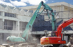 小学校　解体工事