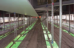 橋　塗装工事　内部