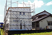 戸建て住宅（一側足場）